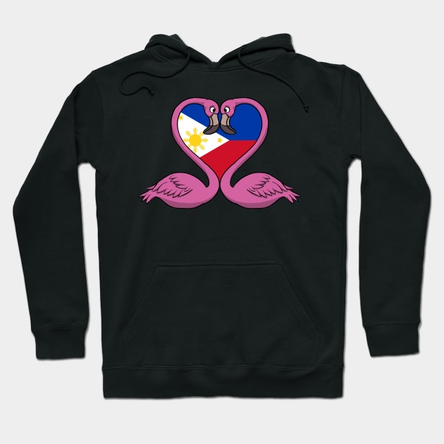 Flamingo Philippines Hoodie by RampArt